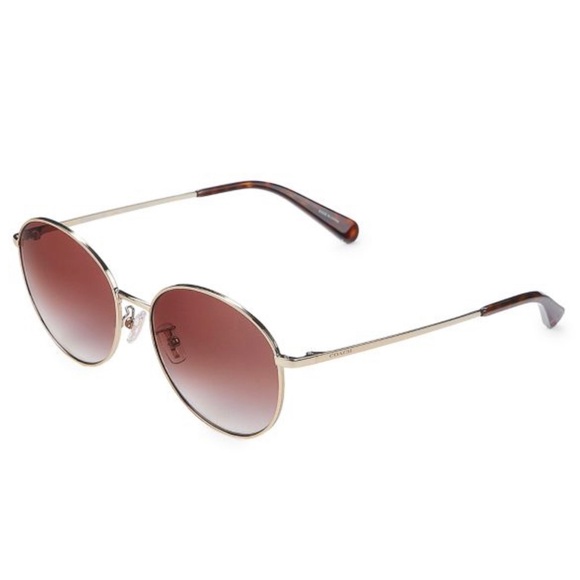 COACH Round Oversized 56MM Round Sunglasses - Picture 5 of 15
